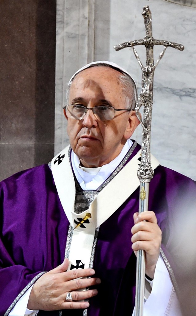 Italy Pope Ash Wednesday