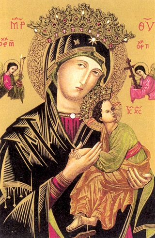 OUR-MOTHER-OF-PERPETUAL-HELP-Bức ảnh phép lạ Đức Mẹ Hằng Cứu Giúp