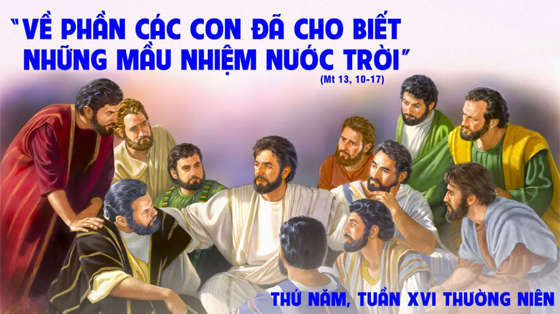 Mt 13, 10-17-thu-nam-tuan-16-XVI-thuong-nien-nam-c